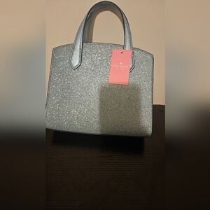 Kate Spade Sky Blue Tinsel Satchel Brand NEW With Tags